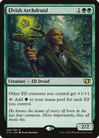 Elvish Archdruid [Commander 2014] | Exor Games New Glasgow
