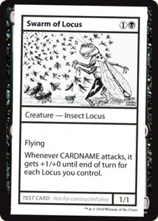 Swarm of Locus (2021 Edition) [Mystery Booster Playtest Cards] | Exor Games New Glasgow