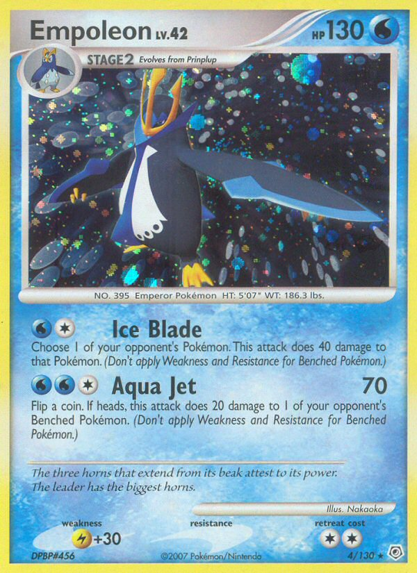 Empoleon (4/130) [Diamond & Pearl: Base Set] | Exor Games New Glasgow