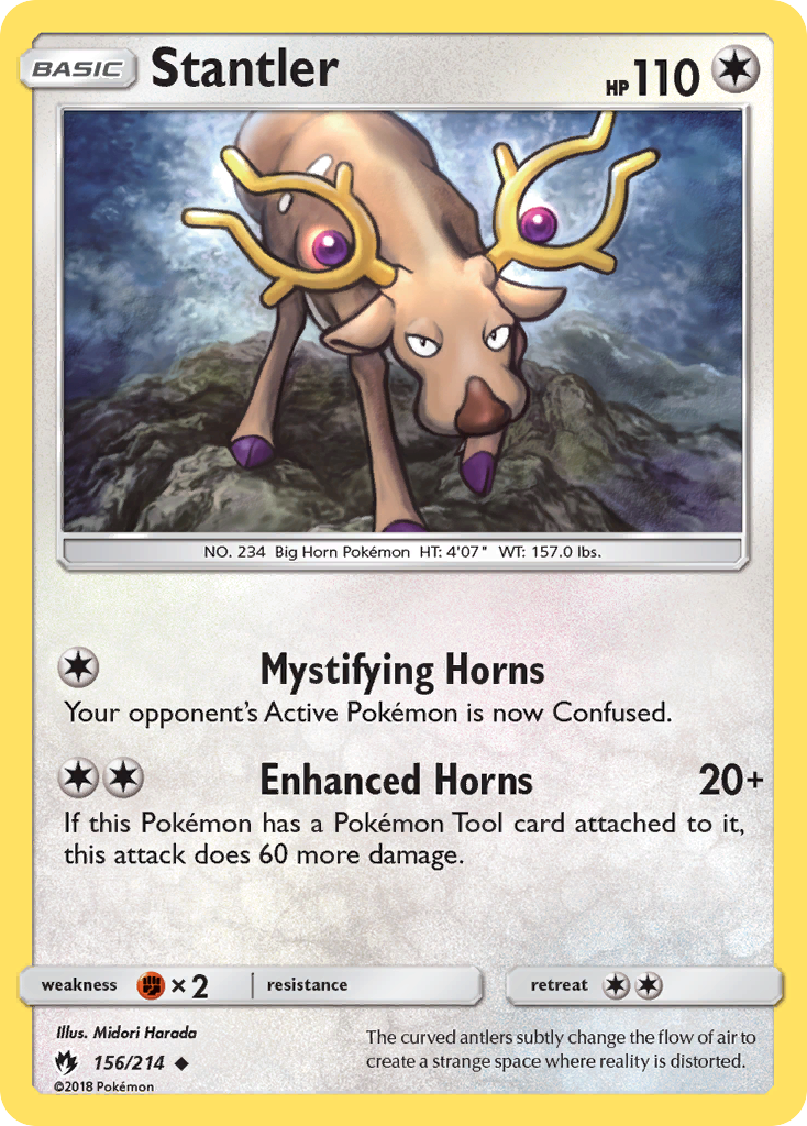 Stantler (156/214) [Sun & Moon: Lost Thunder] | Exor Games New Glasgow