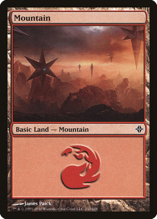 Mountain (242) [Rise of the Eldrazi] | Exor Games New Glasgow