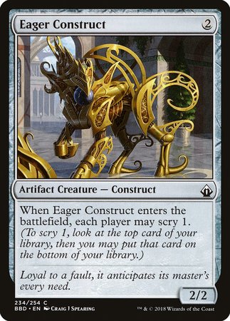 Eager Construct [Battlebond] | Exor Games New Glasgow