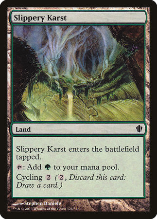 Slippery Karst [Commander 2013] | Exor Games New Glasgow