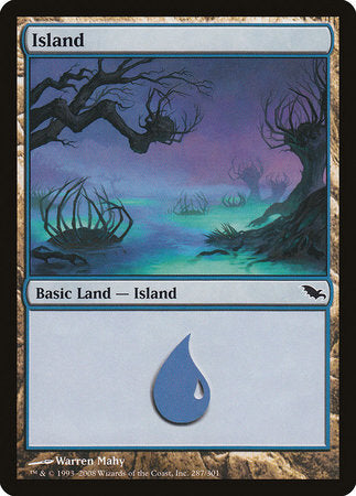 Island (287) [Shadowmoor] | Exor Games New Glasgow