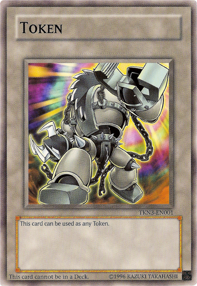 Grinder Golem Token [TKN3-EN001] Common | Exor Games New Glasgow