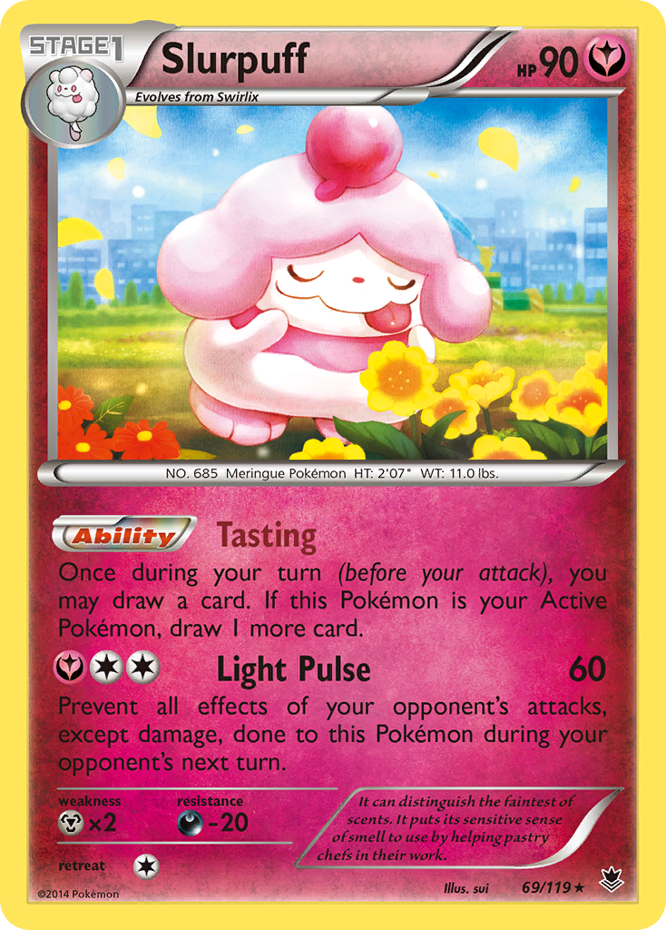 Slurpuff (69/119) [XY: Phantom Forces] | Exor Games New Glasgow