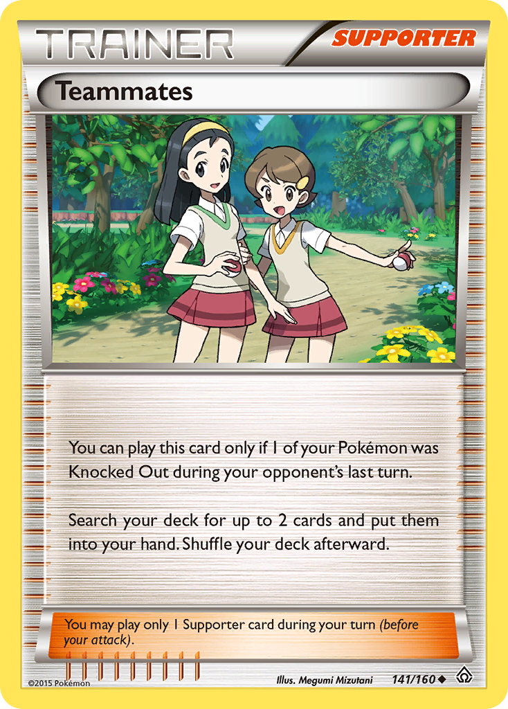 Teammates (141/160) [XY: Primal Clash] | Exor Games New Glasgow