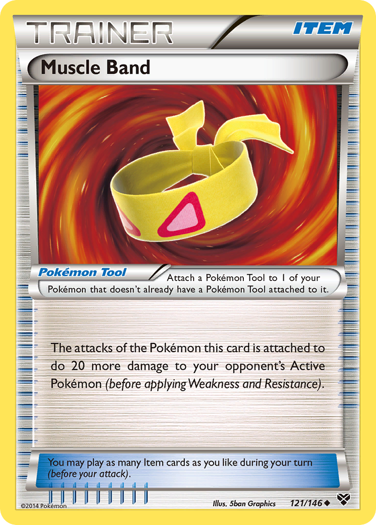 Muscle Band (121/146) [XY: Base Set] | Exor Games New Glasgow