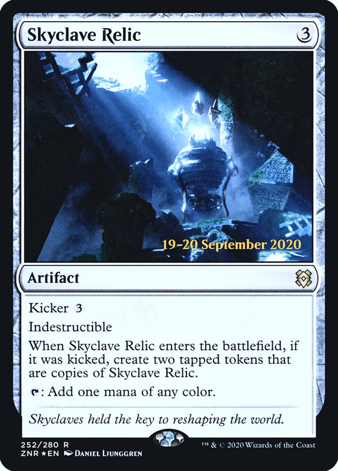 Skyclave Relic  [Zendikar Rising Prerelease Promos] | Exor Games New Glasgow