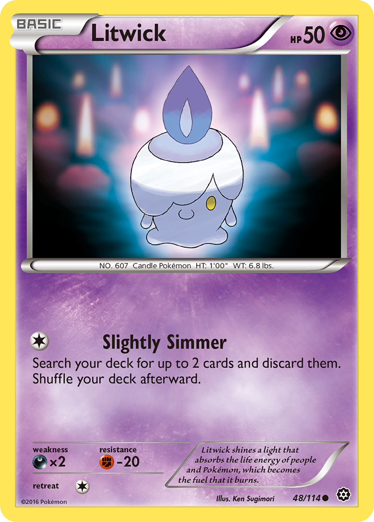 Litwick (48/114) [XY: Steam Siege] | Exor Games New Glasgow