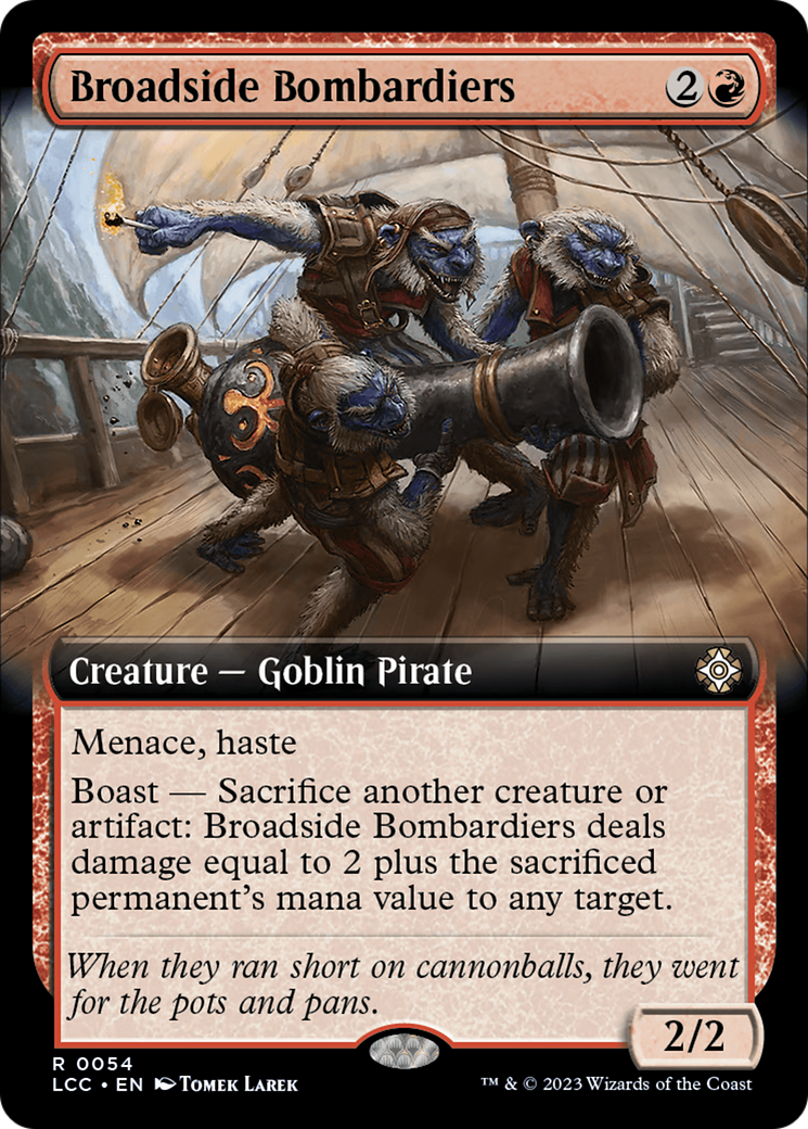 Broadside Bombardiers (Extended Art) [The Lost Caverns of Ixalan Commander] | Exor Games New Glasgow