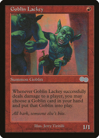 Goblin Lackey [Urza's Saga] | Exor Games New Glasgow