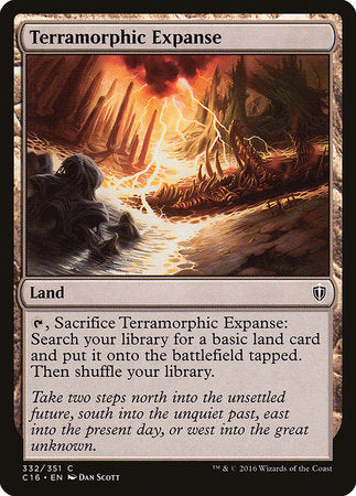 Terramorphic Expanse [Commander 2016] | Exor Games New Glasgow