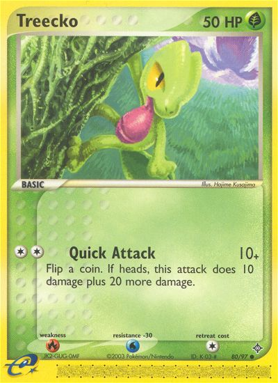 Treecko (80/97) [EX: Dragon] | Exor Games New Glasgow