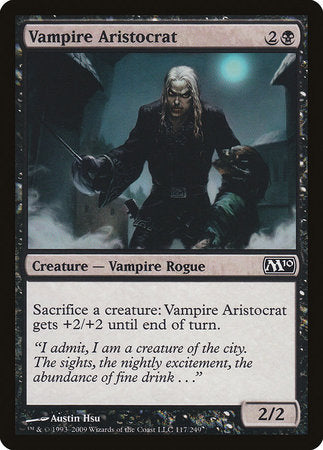 Vampire Aristocrat [Magic 2010] | Exor Games New Glasgow