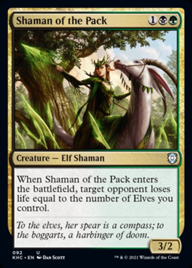 Shaman of the Pack [Kaldheim Commander] | Exor Games New Glasgow