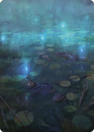 The Dead Marshes Art Card [The Lord of the Rings: Tales of Middle-earth Art Series] | Exor Games New Glasgow