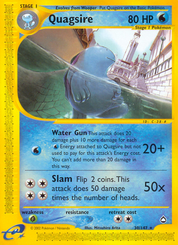 Quagsire (30/147) [Aquapolis] | Exor Games New Glasgow