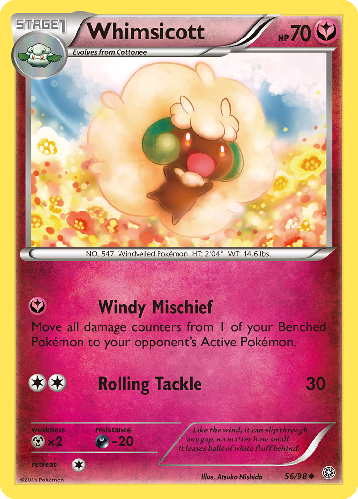 Whimsicott (56/98) [XY: Ancient Origins] | Exor Games New Glasgow