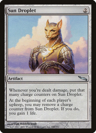 Sun Droplet [Mirrodin] | Exor Games New Glasgow