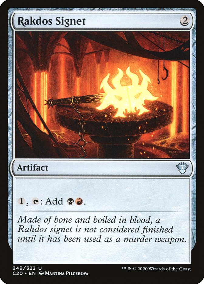 Rakdos Signet [Commander 2020] | Exor Games New Glasgow