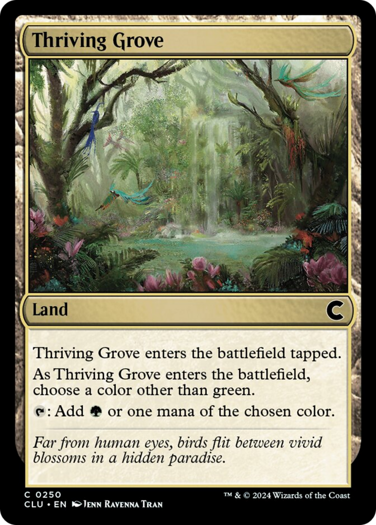 Thriving Grove [Ravnica: Clue Edition] | Exor Games New Glasgow