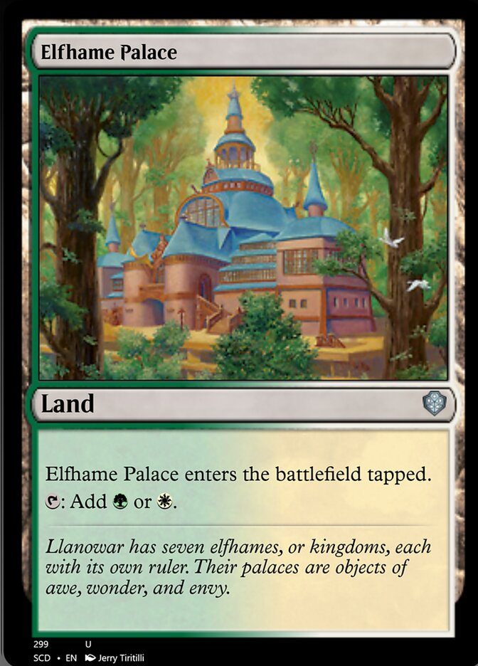 Elfhame Palace [Starter Commander Decks] | Exor Games New Glasgow