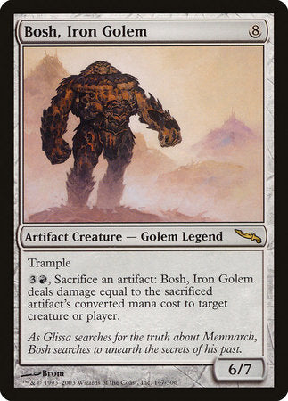 Bosh, Iron Golem [Mirrodin] | Exor Games New Glasgow