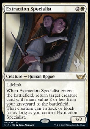 Extraction Specialist (Promo Pack) [Streets of New Capenna Promos] | Exor Games New Glasgow