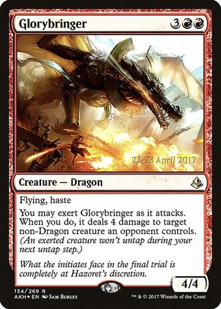 Glorybringer [Amonkhet Promos] | Exor Games New Glasgow