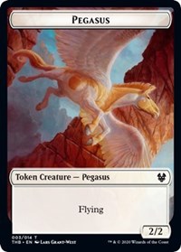 Pegasus // Satyr Double-sided Token [Theros Beyond Death Tokens] | Exor Games New Glasgow