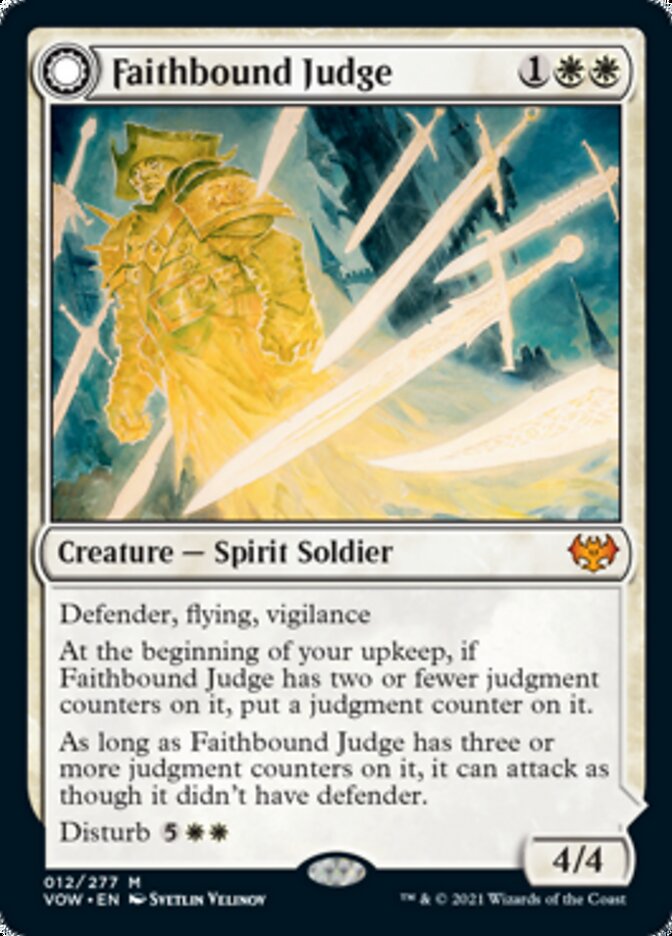 Faithbound Judge // Sinner's Judgment [Innistrad: Crimson Vow] | Exor Games New Glasgow