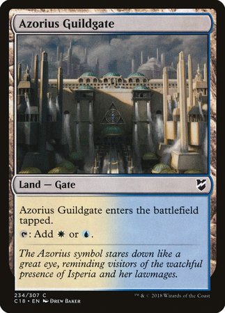 Azorius Guildgate [Commander 2018] | Exor Games New Glasgow