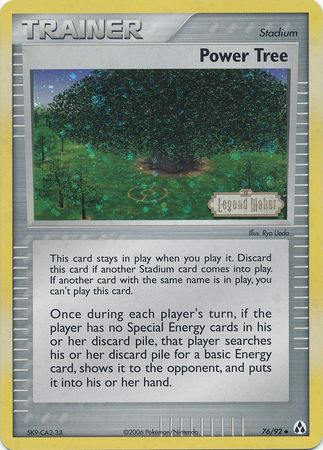 Power Tree (76/92) (Stamped) [EX: Legend Maker] | Exor Games New Glasgow