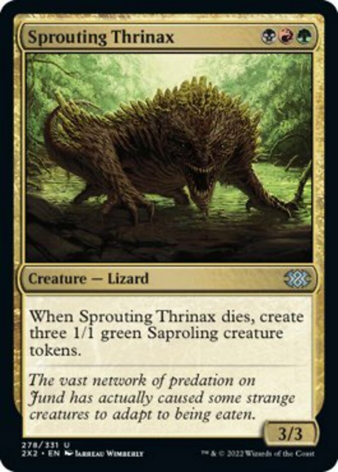 Sprouting Thrinax [Double Masters 2022] | Exor Games New Glasgow