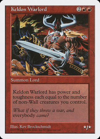 Keldon Warlord [Fifth Edition] | Exor Games New Glasgow