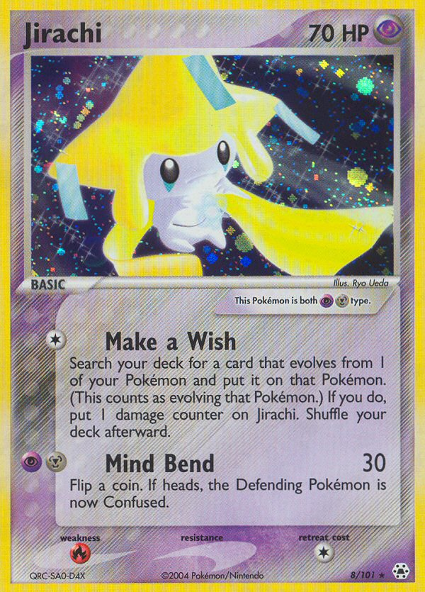 Jirachi (8/101) [EX: Hidden Legends] | Exor Games New Glasgow