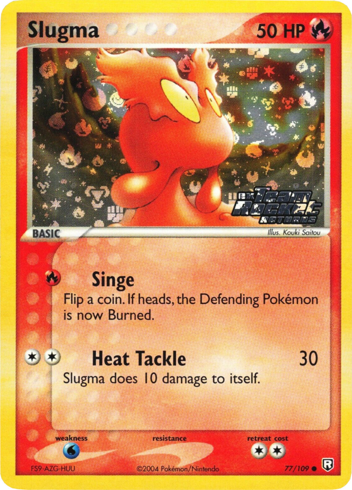 Slugma (77/109) (Stamped) [EX: Team Rocket Returns] | Exor Games New Glasgow