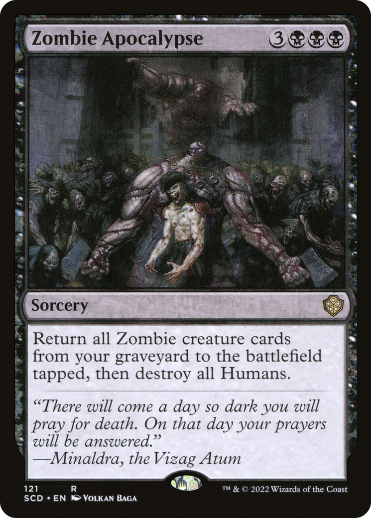 Zombie Apocalypse [Starter Commander Decks] | Exor Games New Glasgow