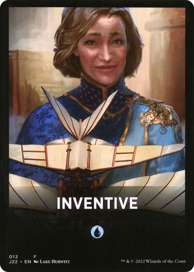 Inventive Theme Card [Jumpstart 2022 Front Cards] | Exor Games New Glasgow