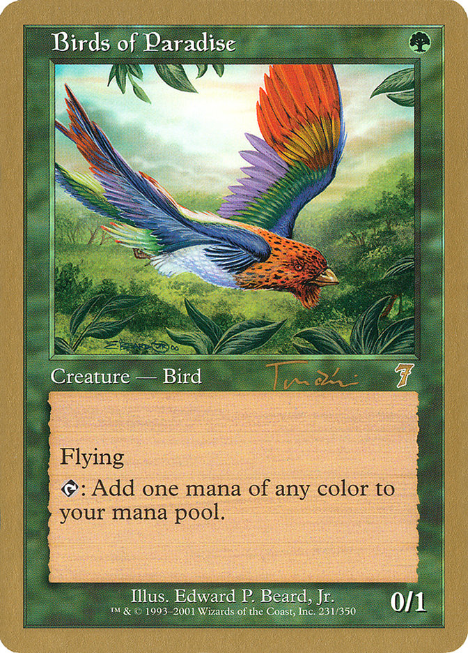 Birds of Paradise (Jan Tomcani) [World Championship Decks 2001] | Exor Games New Glasgow