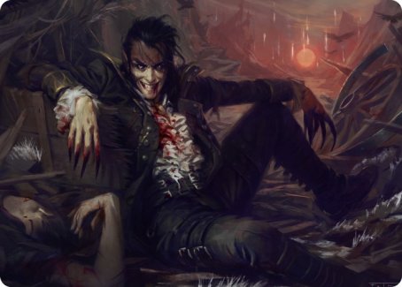 Arrogant Outlaw Art Card [Innistrad: Midnight Hunt Art Series] | Exor Games New Glasgow