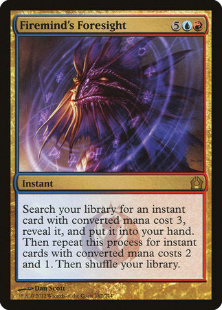 Firemind's Foresight [Return to Ravnica] | Exor Games New Glasgow