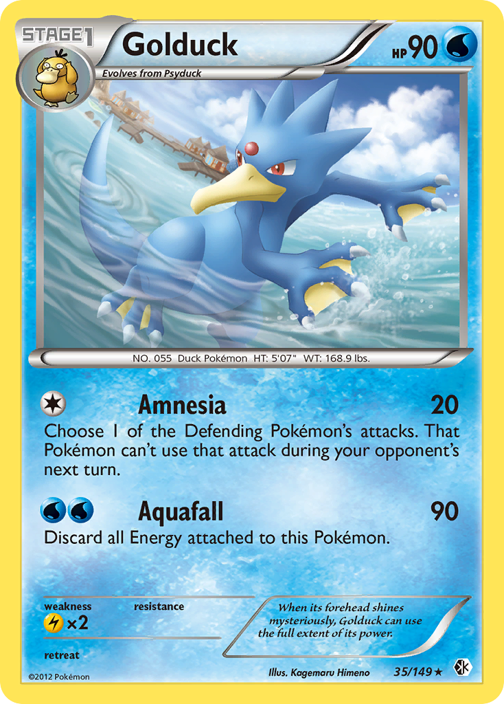 Golduck (35/149) [Black & White: Boundaries Crossed] | Exor Games New Glasgow