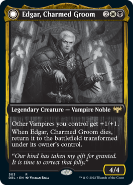 Edgar, Charmed Groom // Edgar Markov's Coffin [Innistrad: Double Feature] | Exor Games New Glasgow