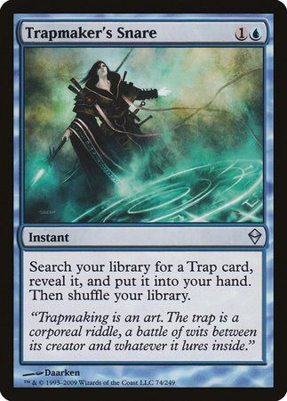 Trapmaker's Snare [Zendikar] | Exor Games New Glasgow