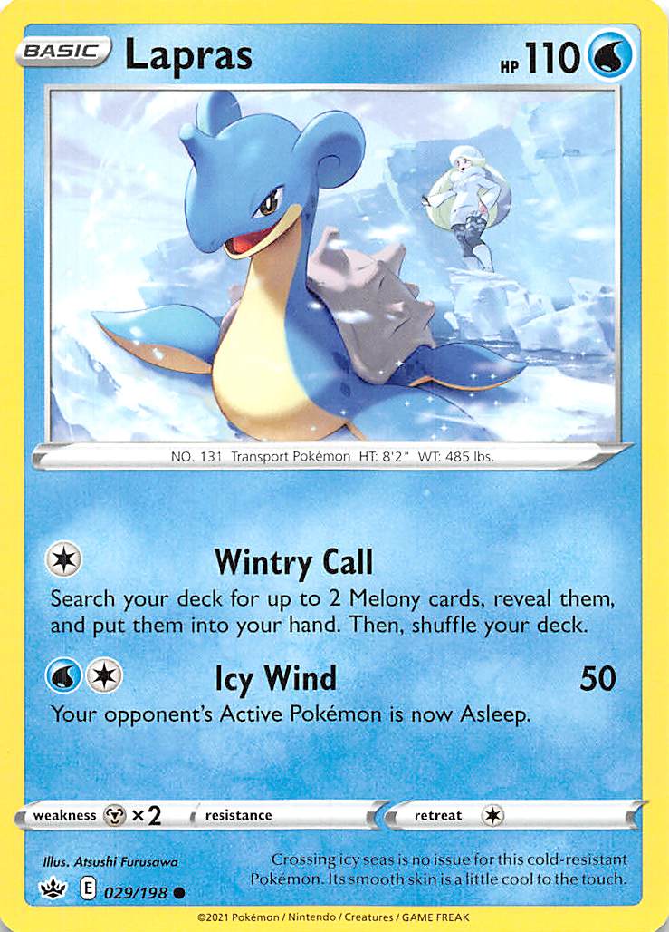 Lapras (029/198) [Sword & Shield: Chilling Reign] | Exor Games New Glasgow