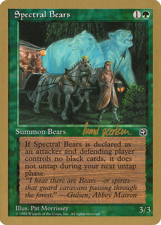 Spectral Bears (Svend Geertsen) [World Championship Decks 1997] | Exor Games New Glasgow