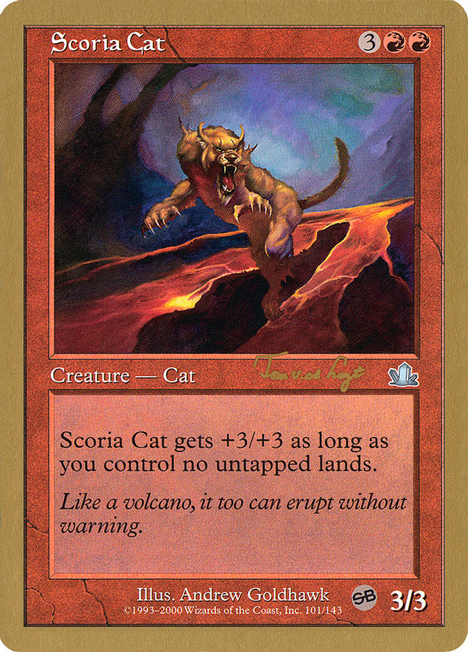 Scoria Cat (Tom van de Logt) (SB) [World Championship Decks 2001] | Exor Games New Glasgow