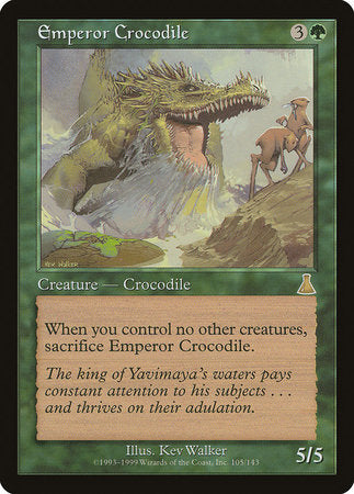 Emperor Crocodile [Urza's Destiny] | Exor Games New Glasgow